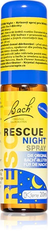 Bach®  Flower Remedies Bach® Flower Remedies RESCUE® Night® sprej suplement diety przy problemach ze snem i zasypianiem