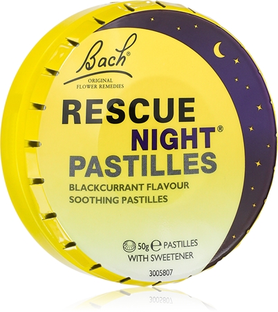 Bach® Flower Remedies RESCUE® Night Patilles pastylki dla poczucia komfortu
