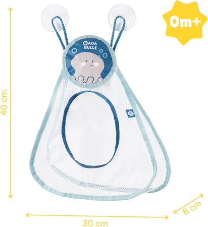 Badabulle Bath Tub Play Pouch organizador de banho