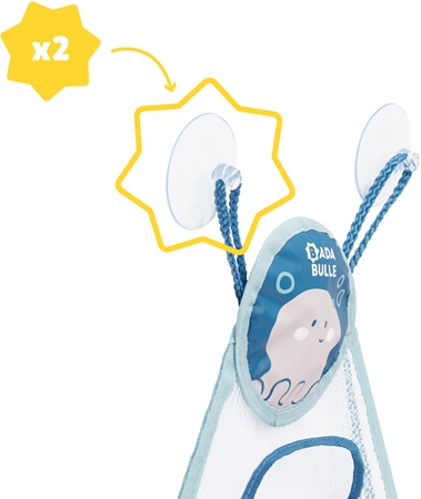Badabulle Bath Tub Play Pouch organizador de banho