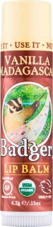 Badger Classic Vanilla Madagascar balsam de buze