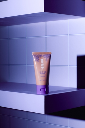 Bahama Skin Holographic mascarilla limpiadora peel-off con niacinamida