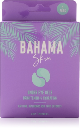 Bahama Skin Under Eyes Gels feuchtigkeitsspendende Gel-Maske für den Augenbereich für hydratisierte und strahlende Haut