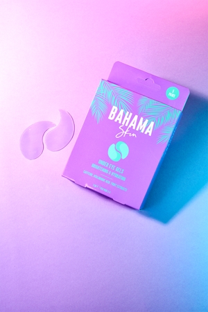 Bahama Skin Under Eyes Gels feuchtigkeitsspendende Gel-Maske für den Augenbereich für hydratisierte und strahlende Haut