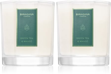 Bahoma London Octagon Collection Green Tea & Mango coffret cadeau