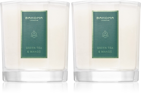 Bahoma London Octagon Collection Green Tea & Mango gift set