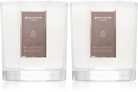 Bahoma London Octagon Collection Sandalwood & Patchouli coffret cadeau