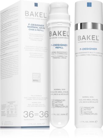 Bakel F-Designer Normal Skin Case & Refill Nostiprinošs krēms normālai ādai