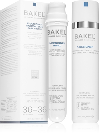 Bakel F-Designer Normal Skin Case & Refill zpevňující krém pro normální pleť