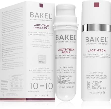 Bakel Lacti-Tech Case & Refill sérum concentrado anti-idade de pele