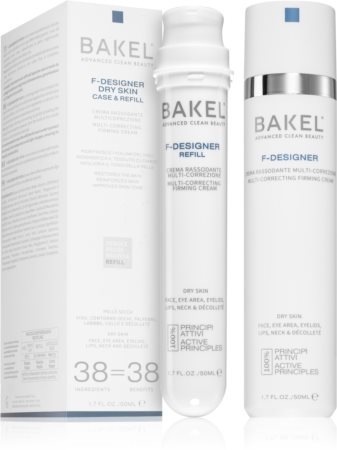 Bakel F-Designer Dry Skin Case & Refill crème raffermissante pour peaux sèches