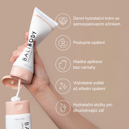 Bali Body Gradual Tan Lotion samoopalovací tělové mléko
