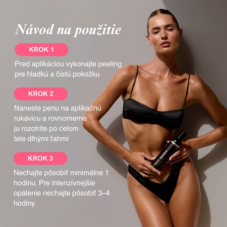 Bali Body 1 Hour Express Ultra Dark samoopaľovacia pena