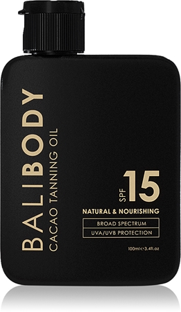 Bali Body Cacao Tanning Oil Sonnenöl SPF 15