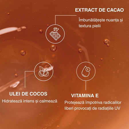 Bali Body Cacao Tanning Oil ulei pentru plaja SPF 15