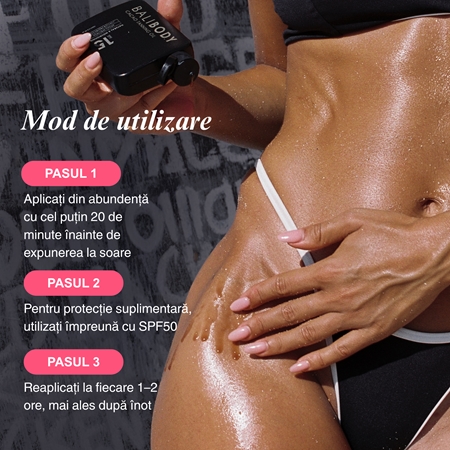 Bali Body Cacao Tanning Oil ulei pentru plaja SPF 15
