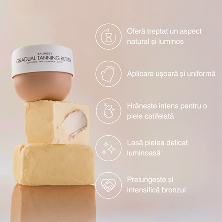 Bali Body Gradual Tanning Butter unt cu efect autobronzant