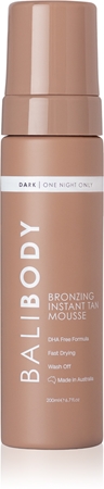 Bali Body Bronzing Instant Tanning Mousse spuma autobronzanta
