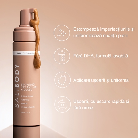 Bali Body Bronzing Instant Tanning Mousse spuma autobronzanta