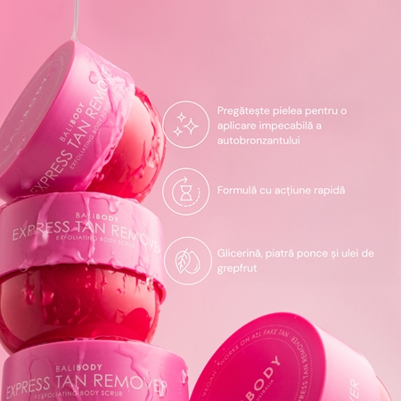 Bali Body Express Tan Remover produs pentru îndepărtarea bronzului