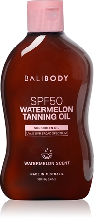 Bali Body Watermelon Tanning Oil Sonnenöl SPF 50