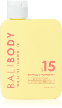 Bali Body Pineapple Tanning Oil Sonnenöl SPF 15