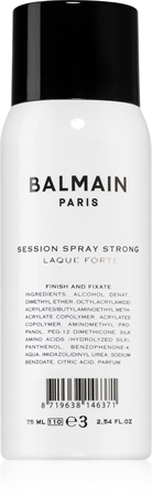 Balmain Hair Couture Session Spray lak za lase z ekstra močnim utrjevanjem potovalno pakiranje