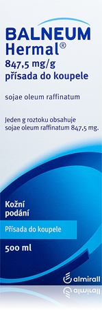 Balneum Hermal 847,5 mg/g prísada do kúpeľa pre veľmi suchú citlivú a atopickú pokožku