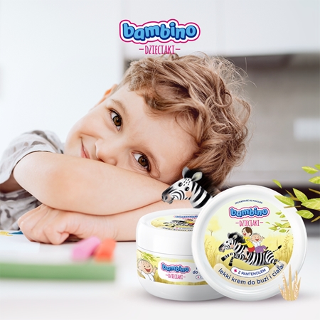 Bambino Kids Bolek and Lolek Face and Body Cream Hydraterende Crème voor Gezicht en Lichaam voor Kinderen