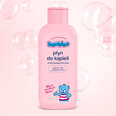 Bambino Baby Bubble Bath vonios putos vaikams nuo gimimo