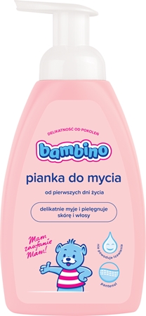 Bambino Baby Wash Foam pena za kopel za telo in lase
