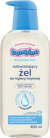 Bambino Family Refreshing Intimate Hygiene Gel δροσιστικό τζελ για προσωπική υγιεινή