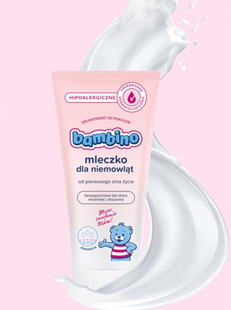 Bambino Baby Body Lotion хидратиращ лосион за тяло за деца от раждането им