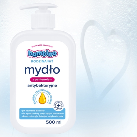 Bambino Family Antibacterial Soap рідке мило для рук