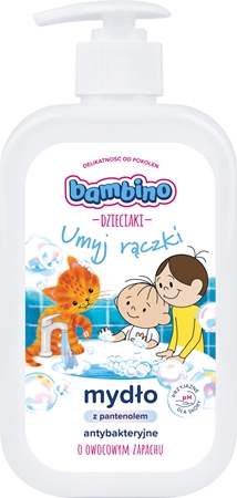 Bambino Kids Wash Your Hands tekuté mýdlo na ruce pro děti