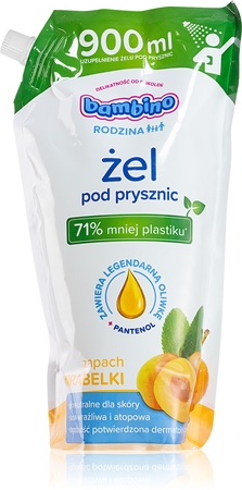Bambino Family Refill Mirabelle sprchový gel a šampon 2 v 1 náhradní náplň