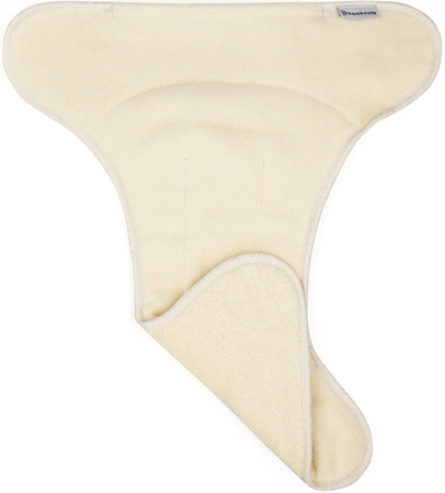 Bamboolik Organic Cotton Shaped Insert with Pocket фігурна вкладки для підгузків з кишенею