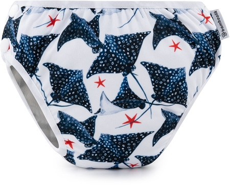 Bamboolik Swim Diapers Ramp Fish bañadores-pañal lavables