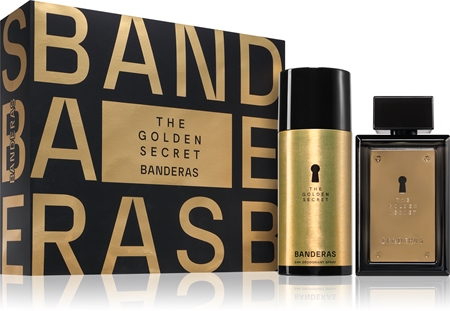Banderas The Golden Secret Kinkekomplekt meestele