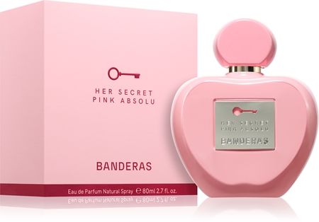 Banderas Her Secret Pink Absolu Eau de Parfum da donna