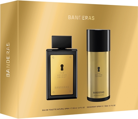 Banderas The Golden Secret Dāvanu komplekts vīriešiem