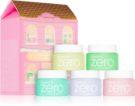 Banila Co. clean it zero Pink Holiday gift set (for perfect skin cleansing)