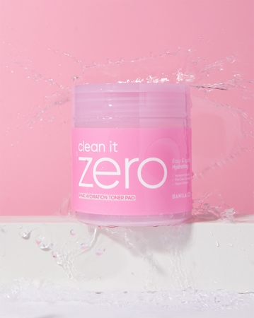 Banila Co. clean it zero Pink Hydration Toner Pad almofadas de tonificação com efeito hidratante