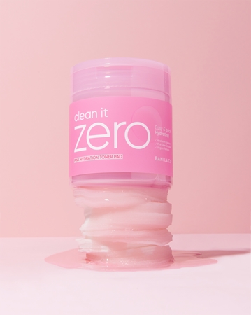 Banila Co. clean it zero Pink Hydration Toner Pad almofadas de tonificação com efeito hidratante