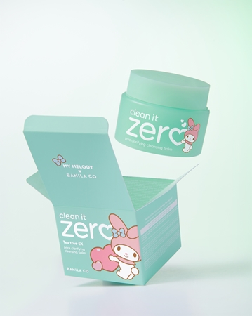 Banila Co. clean it zero Pore Clarifying My Melody Special Edition odličovací a čisticí balzám na rozšířené póry
