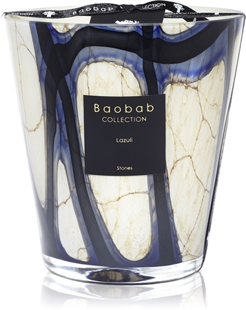Baobab Collection Stones Lazuli Twins vela perfumada