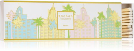 Baobab Collection Matches My First Baobab Miami zápalky