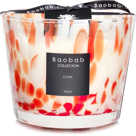 Baobab Collection Pearls Coral Duftkerze