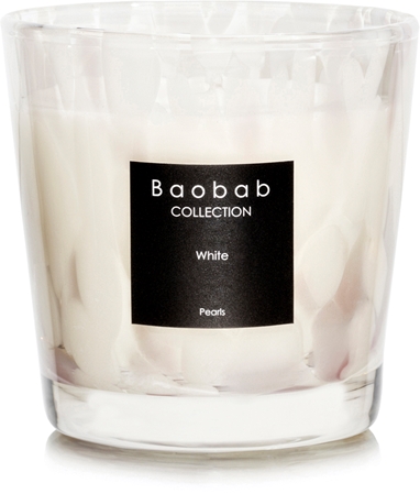 Baobab Collection Pearls White vonná svíčka