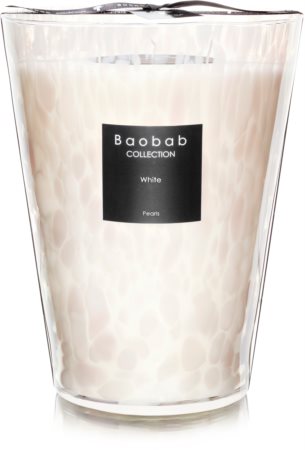 Baobab Collection Pearls White vonná svíčka